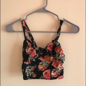 Floral Crop top